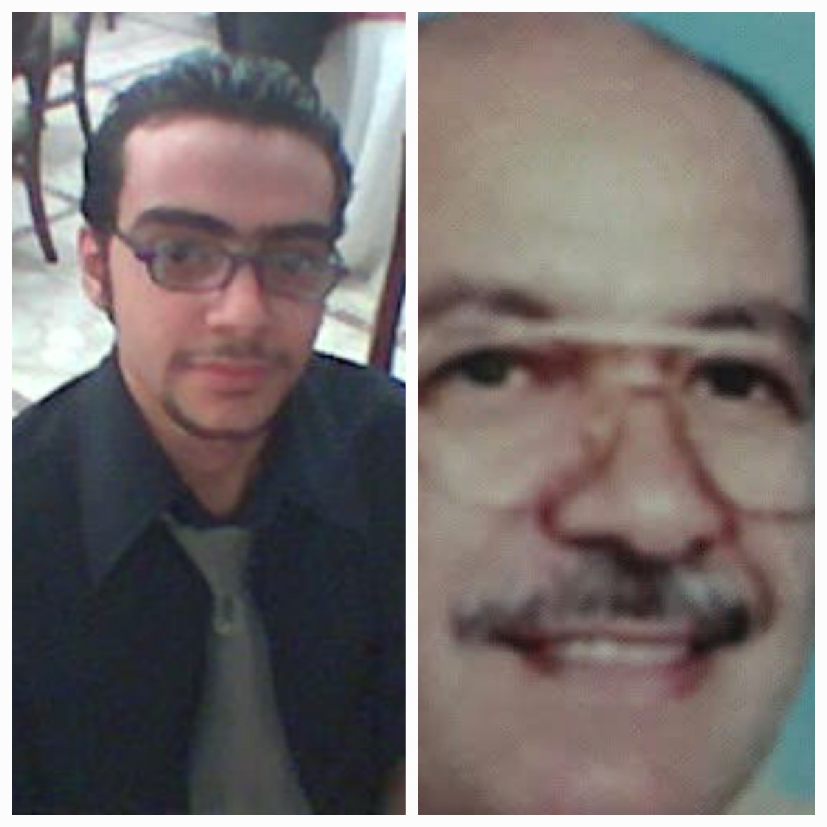 المرحوم مهندس عدلي علي عكاشة و الدكتور علي عدلي عكاشة