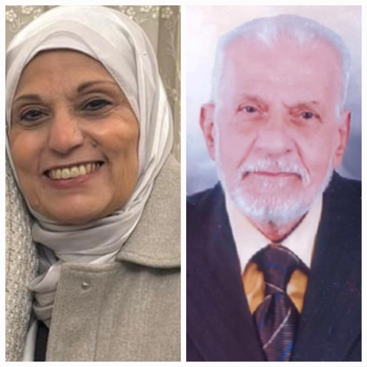 محمد رفعت الدسوقي وحرمه نفيين محمود عباس